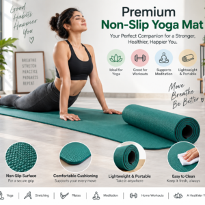 Premium Non-Slip Yoga Mat for Yoga,