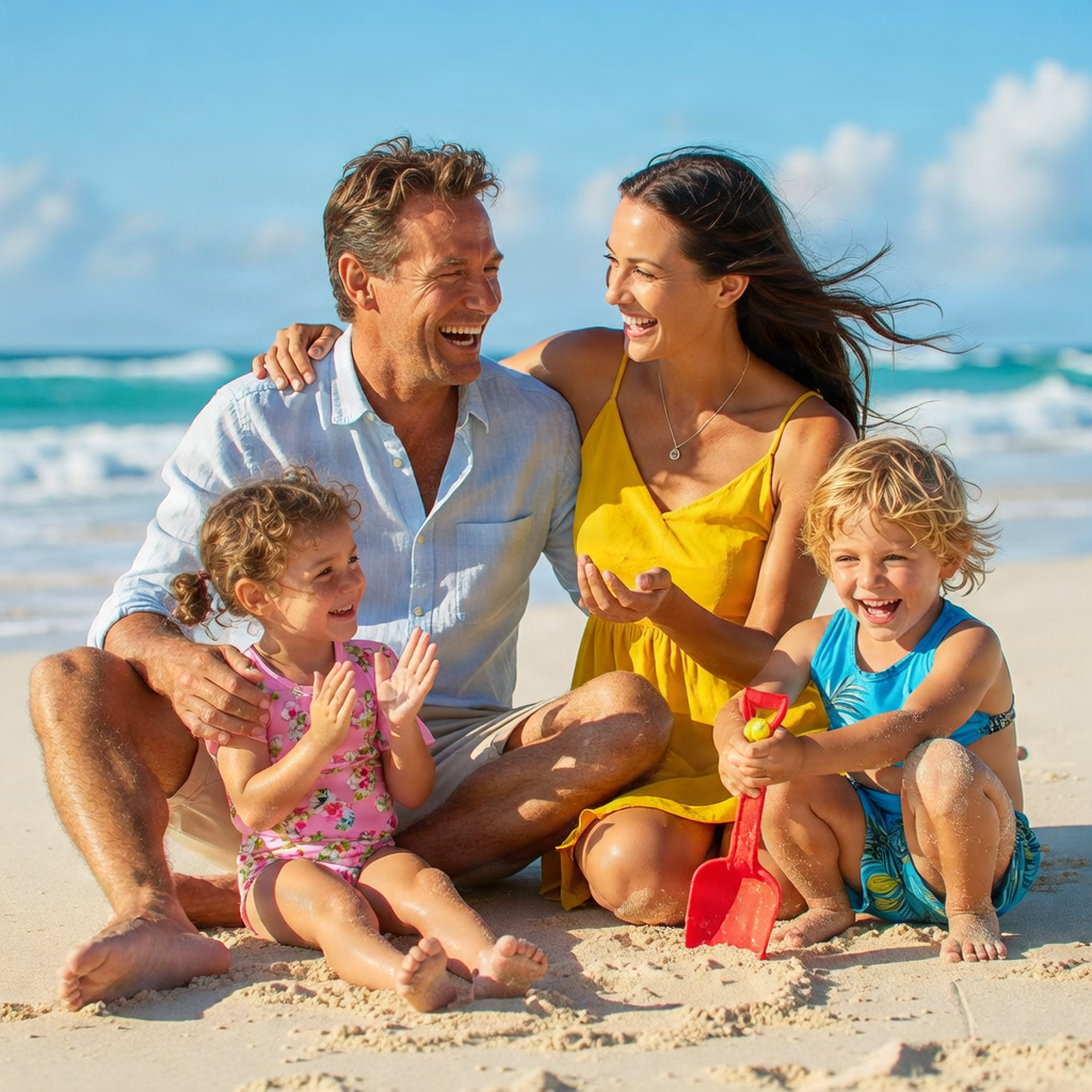 Family vacation tour